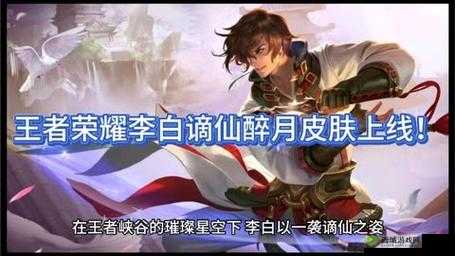 王者荣耀李白酒仙王皮肤究竟何时上线详细解读