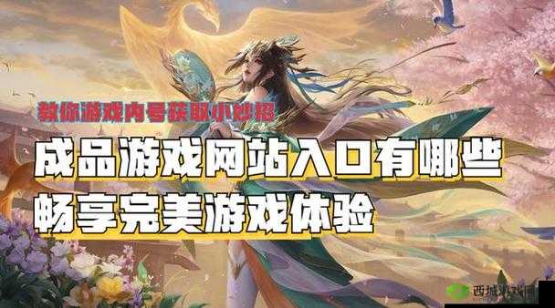 成品网站 W灬源码网站游戏：畅享游戏乐趣