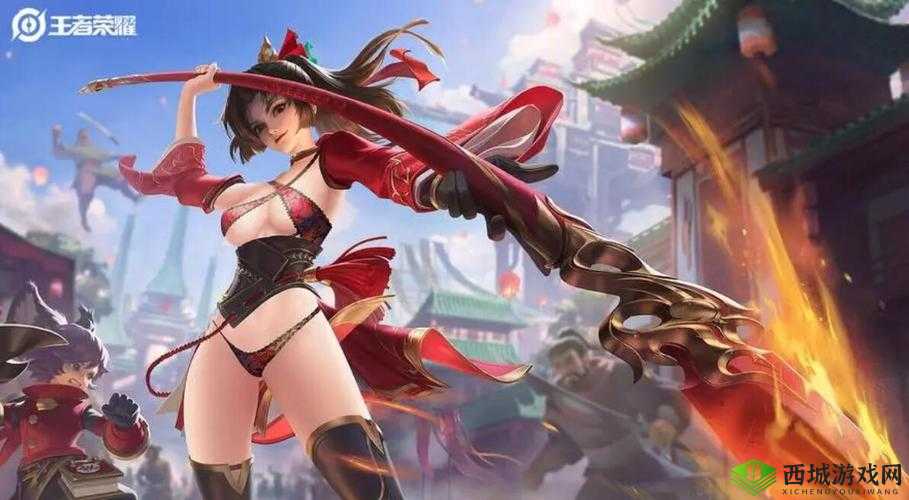 王者荣耀云缨去掉小内霸气尽显王者风范