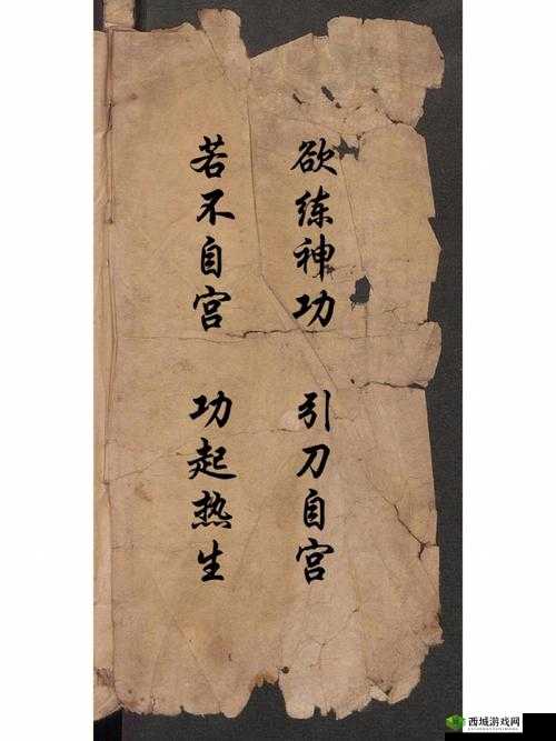 已满 18 岁请点此进入葵花宝典：探索未知的武林世界